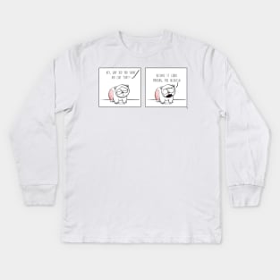 Inkberry Comics: Shaved Kids Long Sleeve T-Shirt